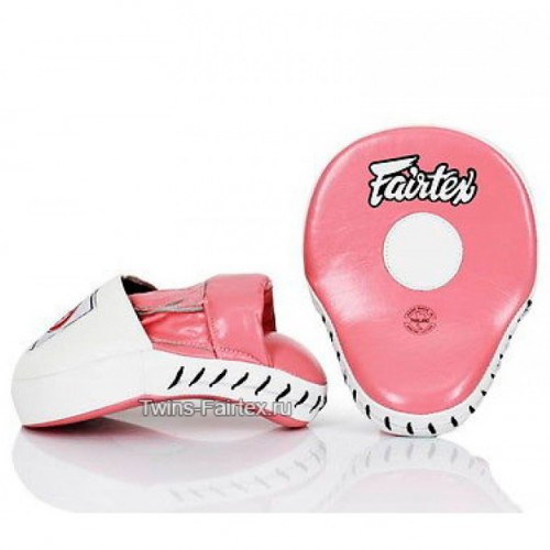 Боксерские лапы Fairtex (FMV-9 pink)